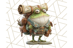 Tiny Explorers Clipart PNG, Animal Adventure PNG Product Image 2