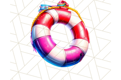 Bright Summer PNG Clipart, Printable Beach Graphics Product Image 2