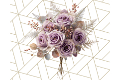 Whimsy Winter Florals Clipart PNG, Christmas Png Clipart Product Image 2