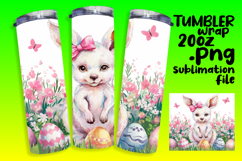 DYNAMIC PNG for 20oz Tumbler , Cute Easter Product Image 1