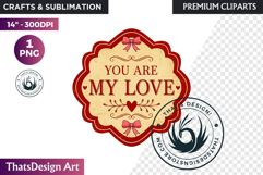 Vintage Valentine Day Labels and Romantic Heart Tags Product Image 1