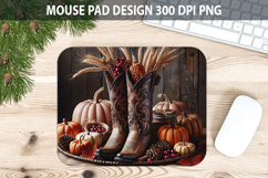 Boots Mouse pad Sublimation - Thanksgiving PNG Design Product Image 1