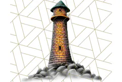 Halloween Buildings Clipart PNG, Haunted Houses Art Product Image 2