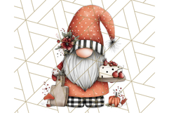 Thanksgiving Gnome Clipart PNG Cute Fall Gnomes, Gnome Png Product Image 2