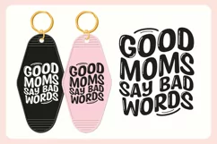 Mom Motel Keychain SVG | Good Moms Say Bad Words Product Image 3