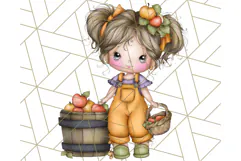 Woodland Autumn Parade Clipart PNG Fall Animals Product Image 2