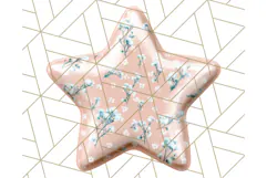 Cute Puffy Star Clipart PNG, 3D Glossy Pastel Stars Clip Art Product Image 2