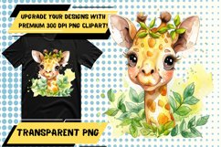Delightful Watercolor Creature Sublimation Artwork - Sub Des Product Image 1