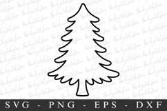 Christmas Tree SVG | SVG Cut files | Cricut Product Image 1