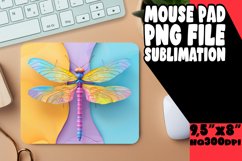 Playful Rainbow Spectrum Mouse Pad, Sublimation Product Image 1