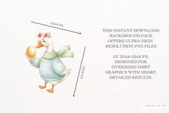 Eatser Funny Goose PNG Product Image 2