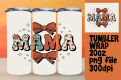 Beautiful 20oz Tumbler Artwork , Mama Product Image 1