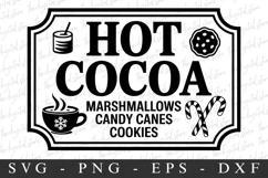 Hot Cocoa Svg | Christmas svg Product Image 1