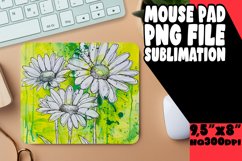 Bright Flower Mouse Pad Patterns PNG Product Image 1