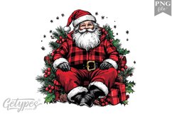 Christmas Santa Clipart Design - High Quality 300 Dpi Product Image 1