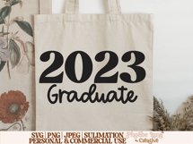 2023 Graduate SVG, Graduation SVG, Highschool SVG Product Image 4