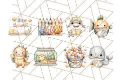 Sea Animal Clipart for Kids PNG, Ocean Animals Clip Art Png Product Image 6
