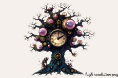 Steampunk Easter Sublimation Clipart PNG Product Image 1