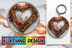 Woodland Retreat Circle Design Sublimation Summer Glow Product Image 1