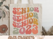 Senior 2023 SVG, Graduation SVG, Highschool SVG Product Image 4