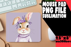 Sweet mouse PAD Inspirational Magic, Cute Bunny Product Image 1
