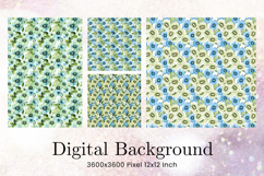 Kiwi Seamless Pattern Fruit Background Wallpaper_54 Product Image 1