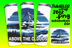 RICH 20oz Tumbler Template for DIY Projects , Adventure Product Image 1