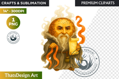 Fantasy Food Characters RPG Clipart PNG Graphics Product Image 1