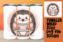 Beautiful 20oz Tumbler Artwork , Valenines Animals Product Image 1