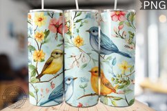 Spring Easter Tumbler Wrap - High Quality 300 Dpi Product Image 1