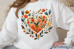 Mothers Day Folk Art Sublimation Bundle PNG Product Image 14