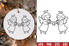Christmas icon svg, icon png clipart, christmas outline svg Product Image 1