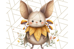Cottagecore Halloween Clipart Cozy PNG, Autumn Fall Png Product Image 2