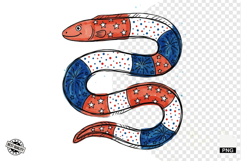4th of July Undersea Life Clipart Product Image 1