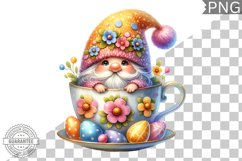 Easter Gnome Sublimation - Clipart PNG Design Product Image 1