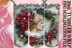 RADIANT JOY 20oz TUMBLER WRAP, Christmas Product Image 1