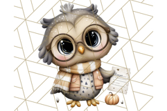 Thanksgiving Woodland Animals Clipart PNG Product Image 2