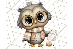 Thanksgiving Woodland Animals Clipart PNG Product Image 2