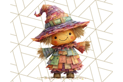 Kawaii Halloween Clipart Cute Kids and Candy Elements Png Product Image 2