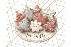 Santa Claus Clipart, North Pole Holiday PNG Graphics Product Image 2