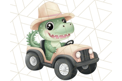 Jungle Safari Animals PNG Cute Pastel Wild Animal Clipart Product Image 2