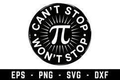 Pi Svg Design|Pi Mathematics SVG Cut files | Cricut Product Image 1