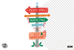 Christmas Signspot Clipart Product Image 1