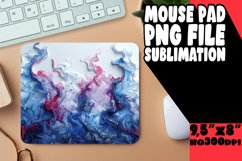 Marble Flower 3D Design Sublimation Mouse Pad Product Image 1