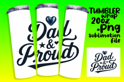 20oz Tumbler Template for Creative Minds , Father's Day Product Image 1