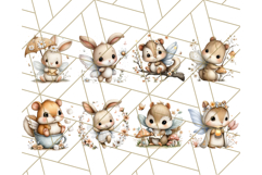 Forest Fairy Garden Creatures PNG, Whimsical Woodland Art Product Image 2