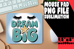 LUMINOUS mouse PAD Creative Design, Woman Eyes Product Image 1