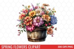 Spring Flowers Clipart Product Image 1