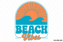 Beach Vibes svg | Summer Svg | Svg Cut Files Product Image 1