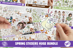 Easter &amp; Spring Stickers Huge Bundle Product Image 1
